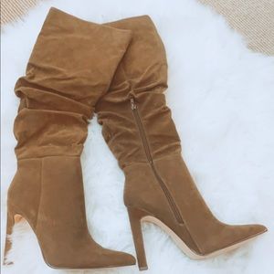 High heel boots